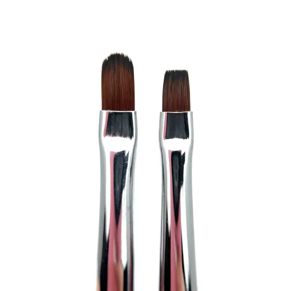 Pincel ” Gel pro” 2 en 1 – Oval 9 / Square 6