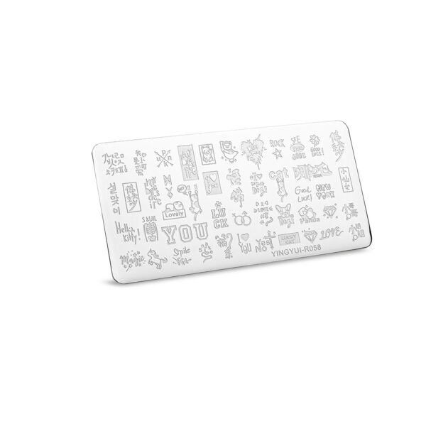 Placa stamping R058 - Imagen 3