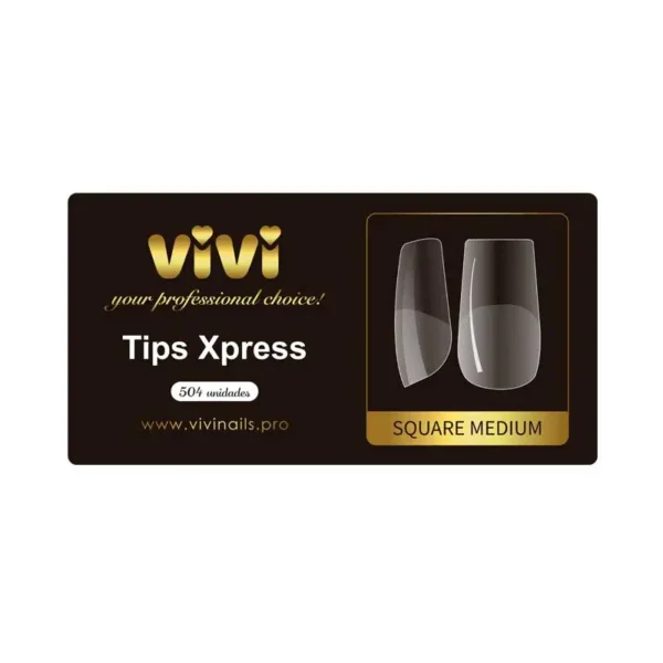 Tips Xpress modelo «Square medium» 504 und.