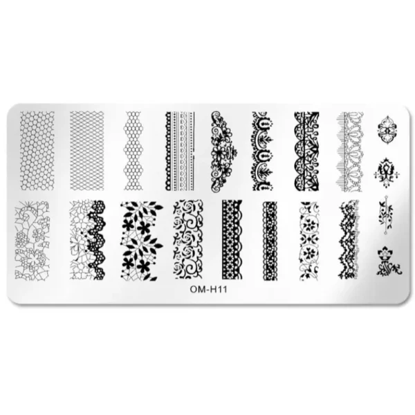 Placa para stamping “OM-H11”